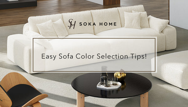 How to Pick a Sofa Color?