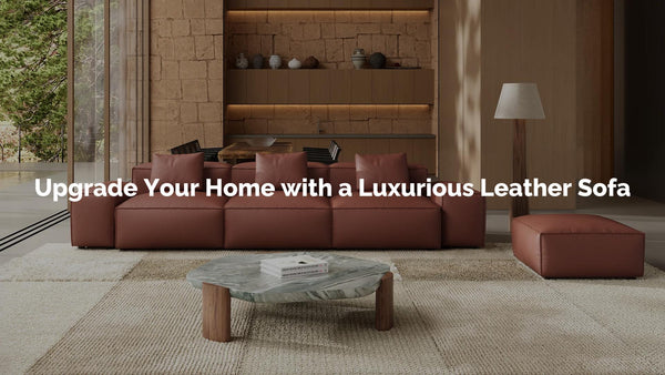 Upgrade Your Home with a Luxurious Leather Sofa