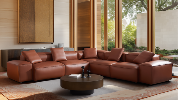What Colour Goes With Brown Leather Sofa?