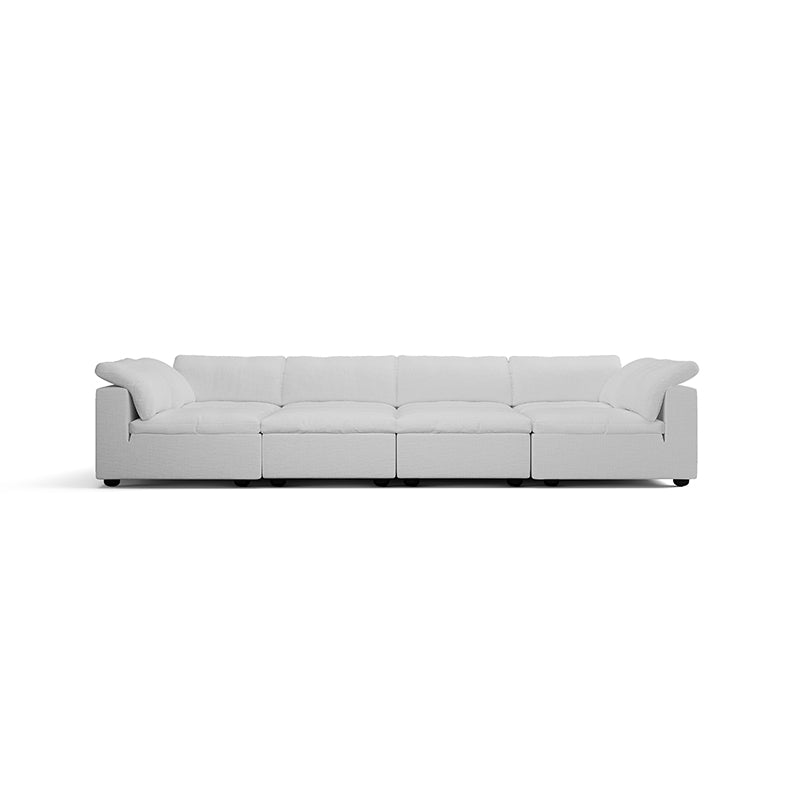 Tender Wabi Sabi Beige Sofa Bed-White