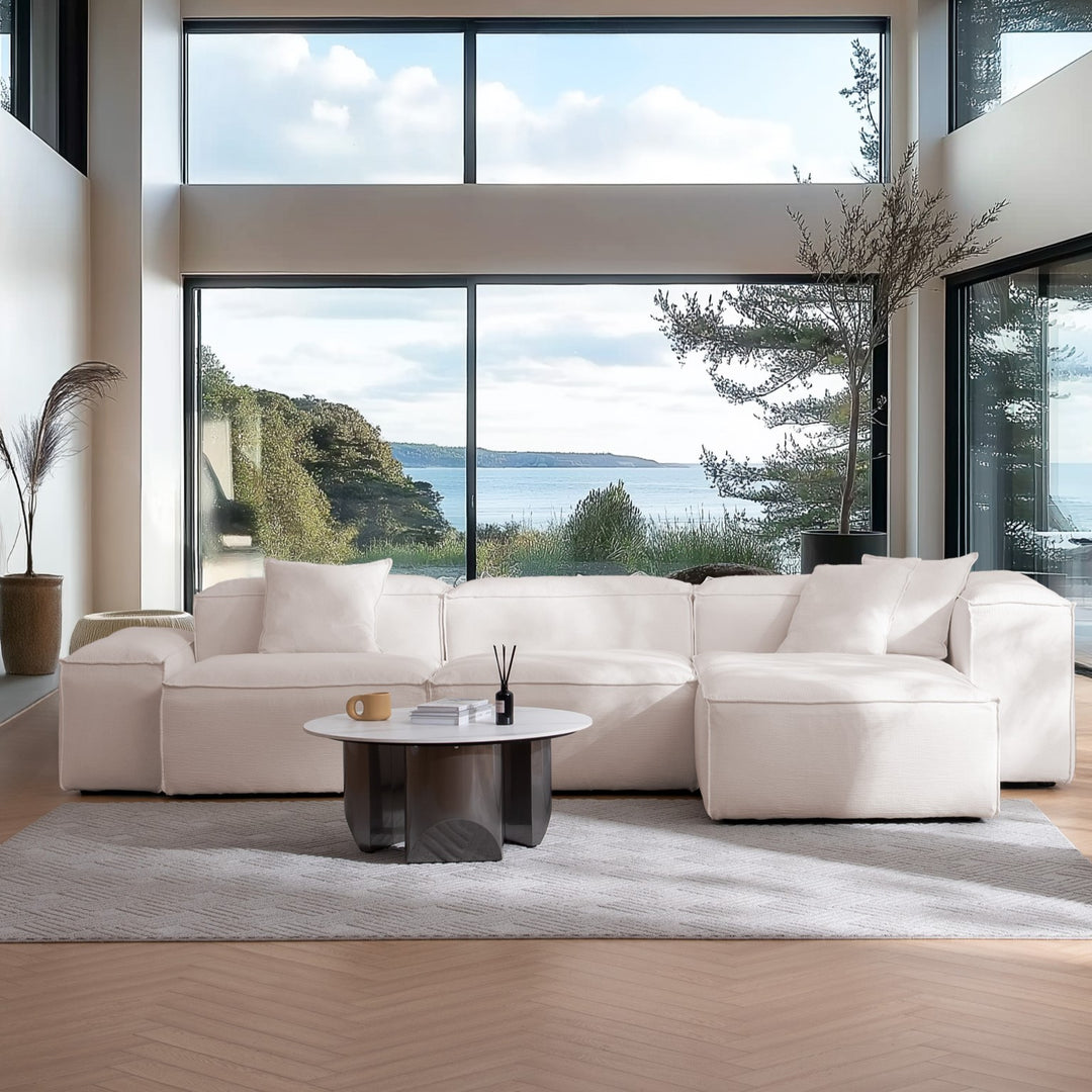 Sectional Cream Modular Lounge Freedom Modular Khaki Sectional Sofa