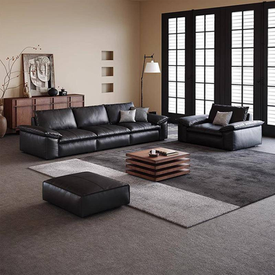Brownie Modern Luxe Leather Sofa