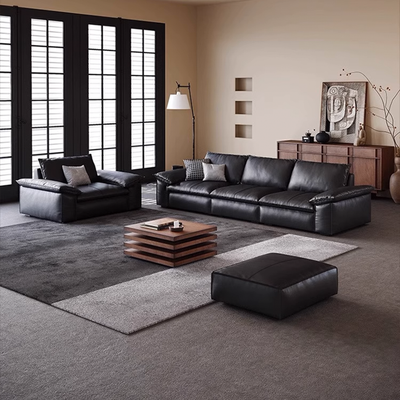 Brownie Modern Luxe Leather Sofa