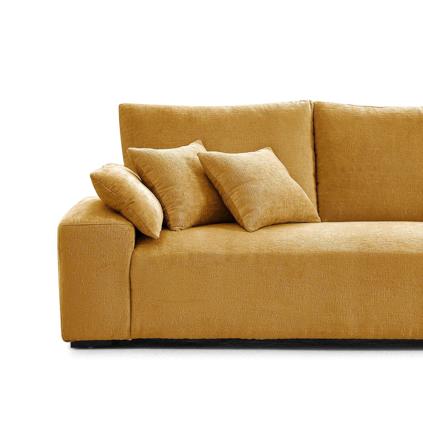 The Empress Yellow Sectional-Yellow