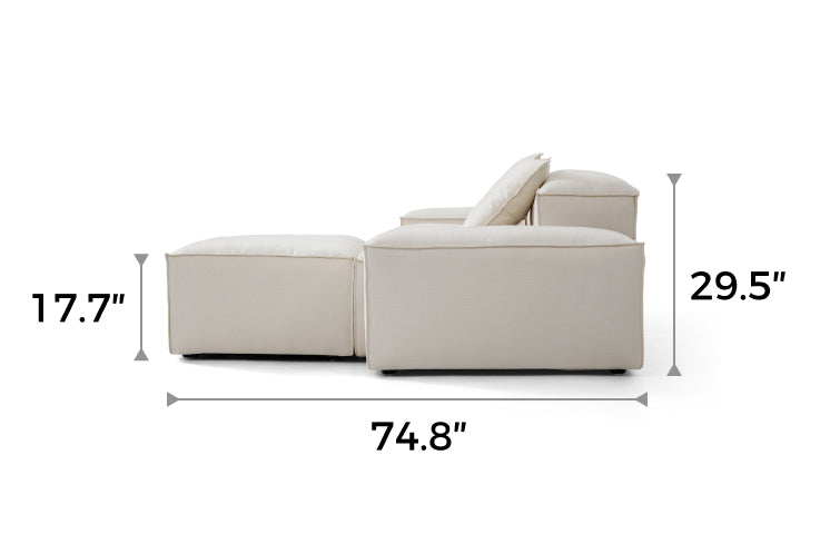 Freedom Modular Sofa with Ottoman