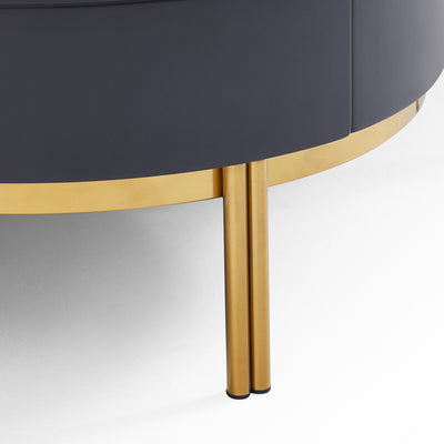 Noble Gilded Coffee Table Set