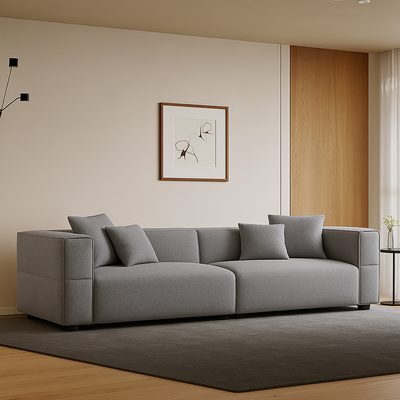 Nordic Modern Gray Sofa-Gray