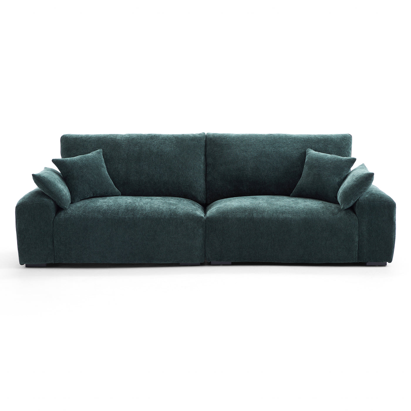 The Empress Green Sofa Set-Green-106.3″