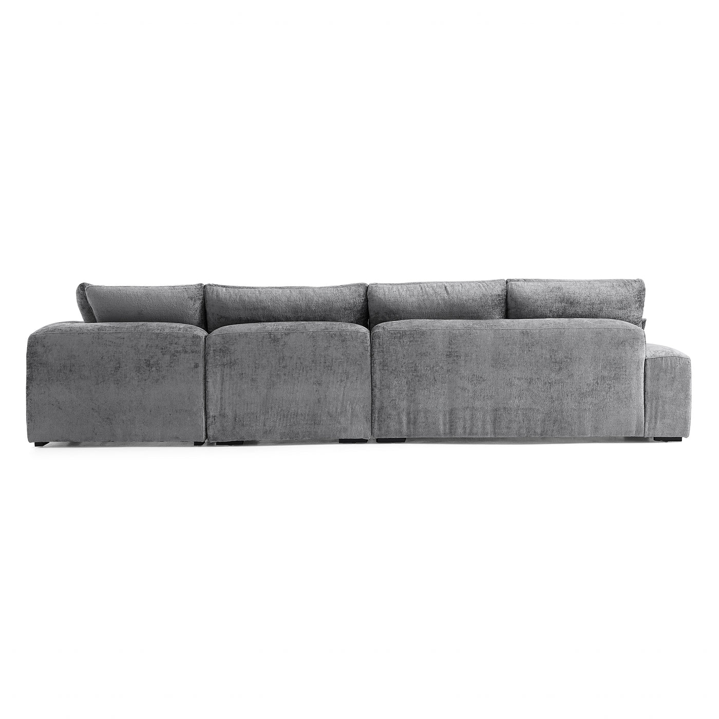 The Empress Camel Sofa-Gray-175.6"