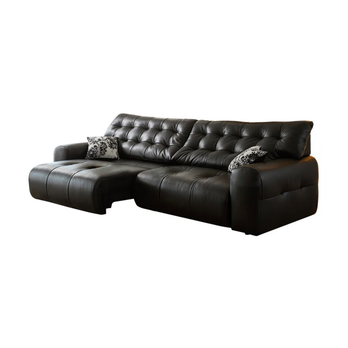 Breeanne Leather Electric Reclining Sofa