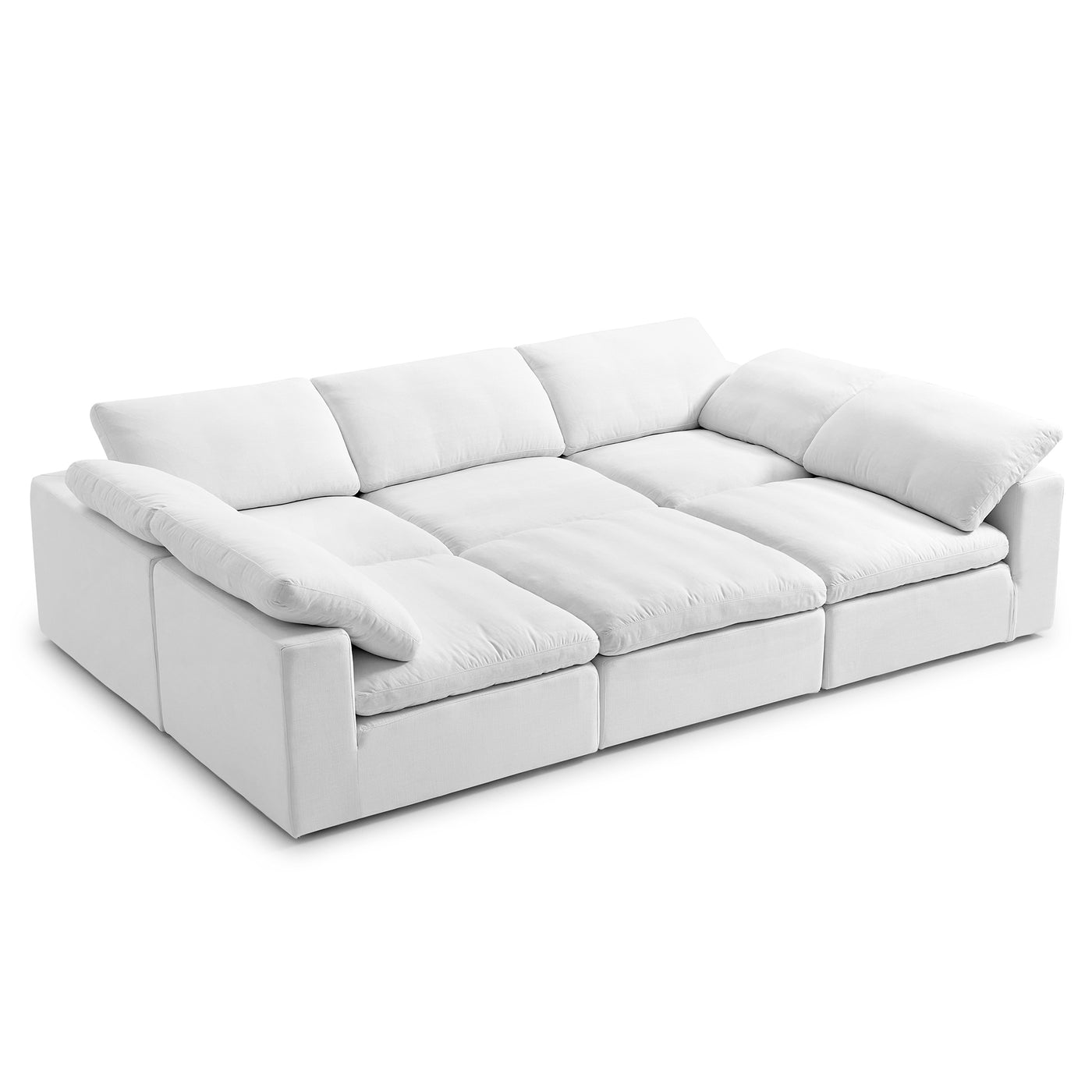 Tender Wabi Sabi Sofa Bed-White-128.0"