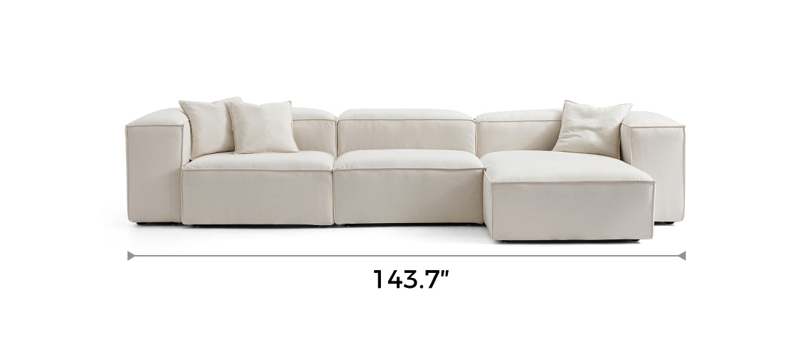 Freedom Modular Double-Sided Sectional Sofa