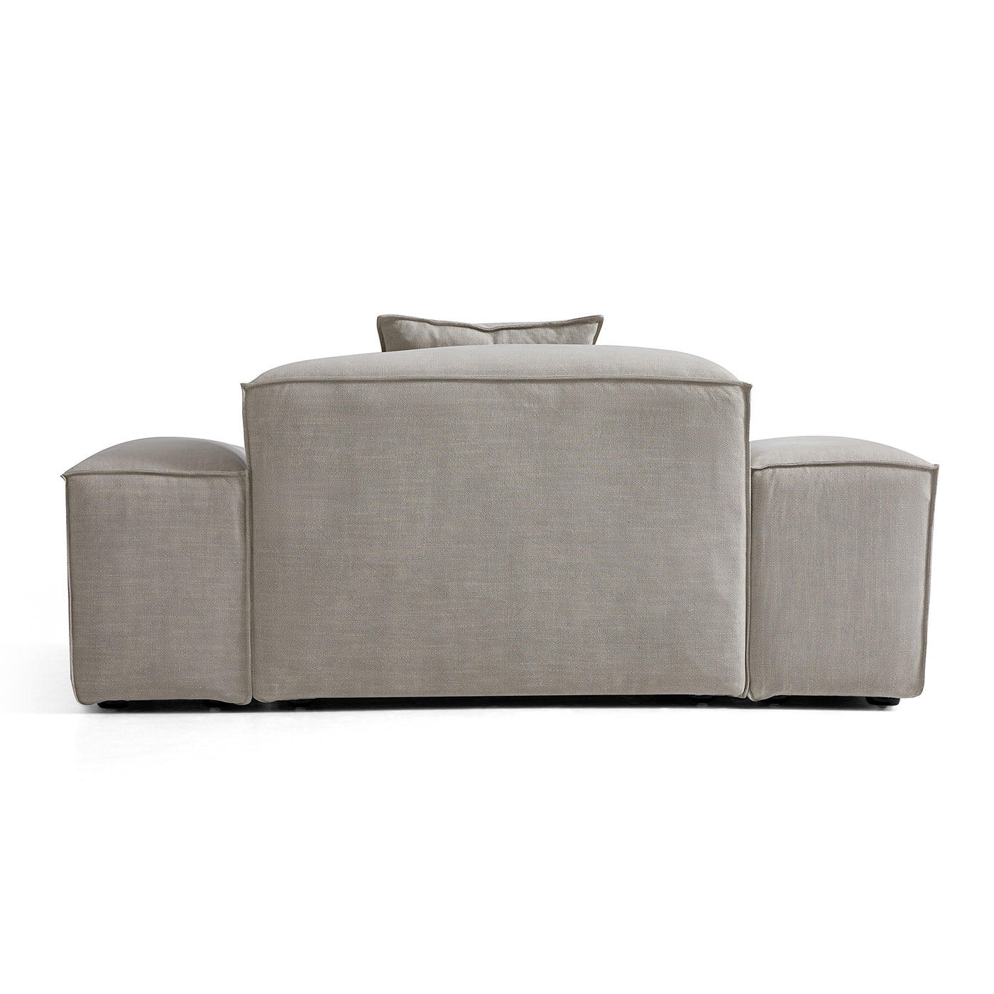 Freedom Modular New Gray Accent Armchair-Sand-Low