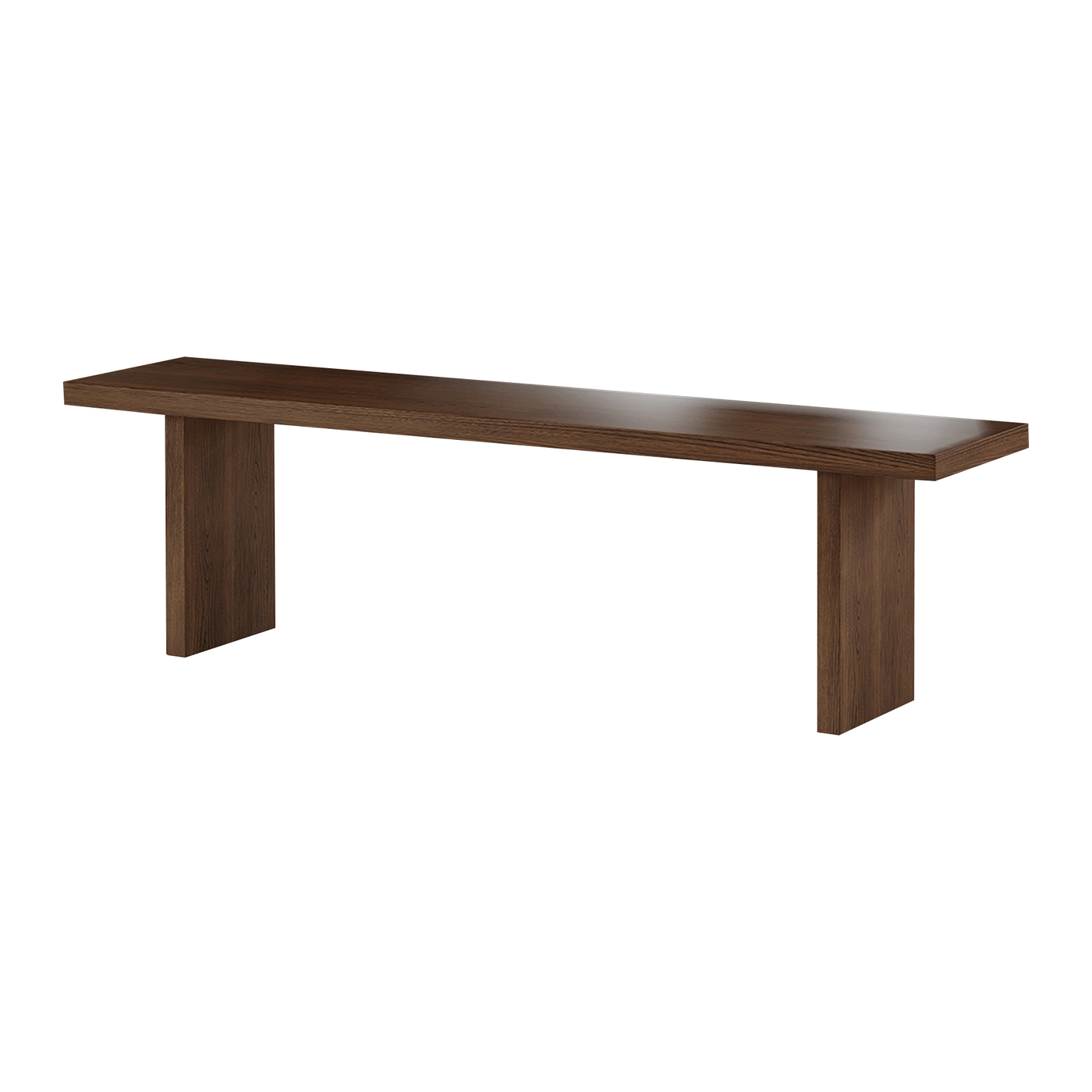Nori Solid Walnut Dining Bench