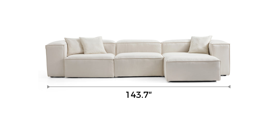 Freedom Modular Sofa with Ottoman