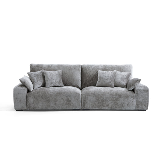 The Empress Gray Sofa – SOKA HOME