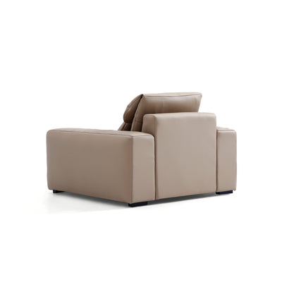 Chestnut Khaki Armchair-Khaki