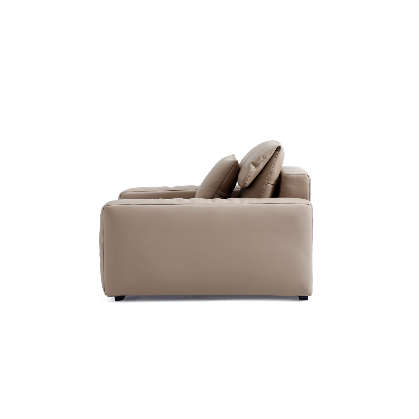 Chestnut Khaki Armchair-Khaki