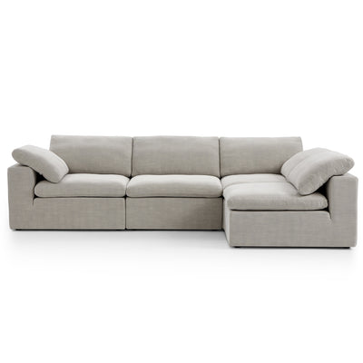 Tender Wabi Sabi Sand L Shaped Sectional-hidden