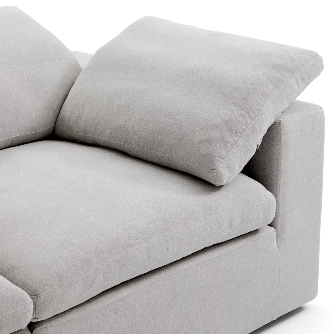 Tender Wabi-Sabi Gray L-Shaped Sectional – SOKA HOME