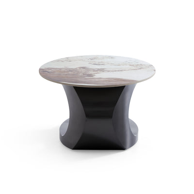 Orbital Glossy Slate Coffee Table