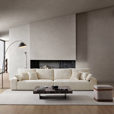 The Empress Beige Sofa-Beige