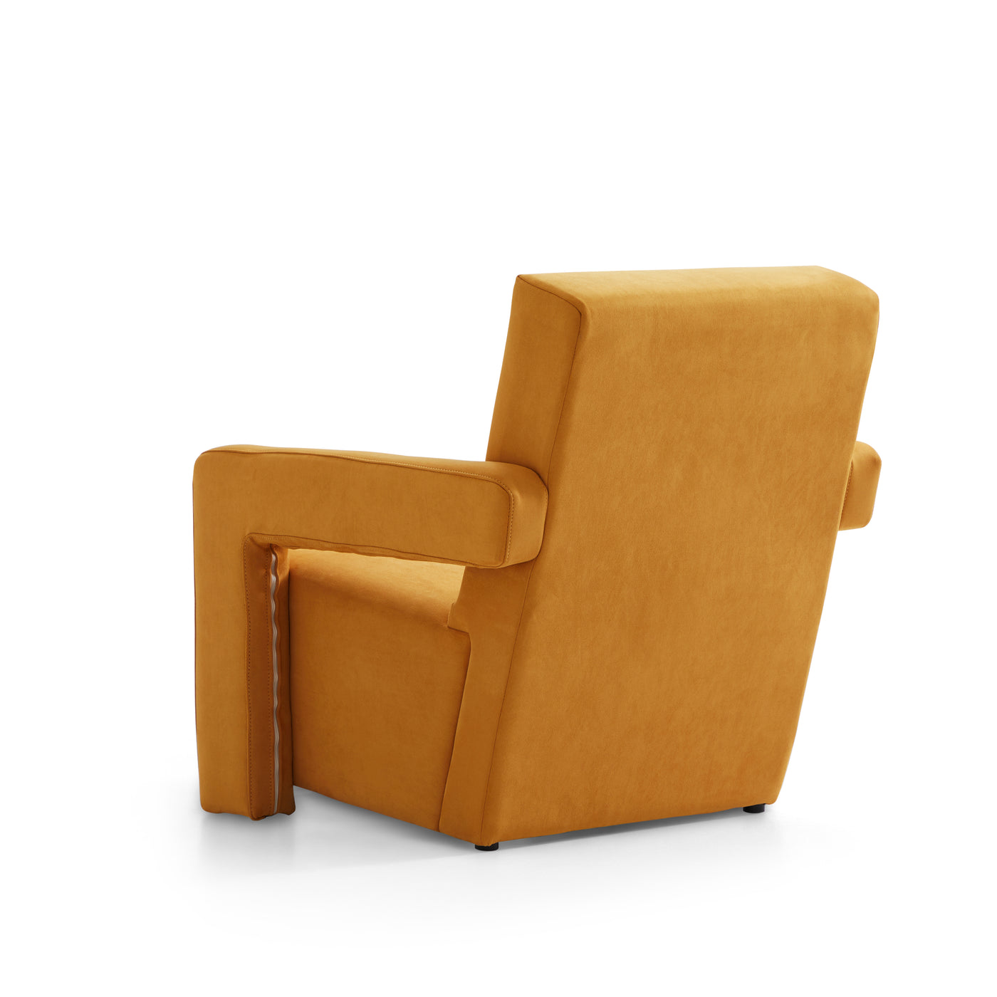 Nova Lemon Matt Fabric Utrecht Armchair-Yellow Matt Fabric