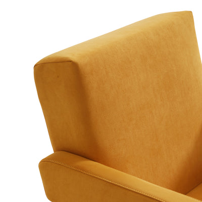 Nova Lemon Matt Fabric Utrecht Armchair-Yellow Matt Fabric