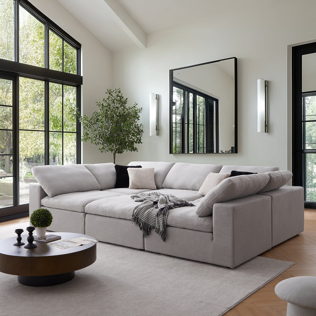 Tender Wabi-Sabi Gray Sofa Bed - Main Image