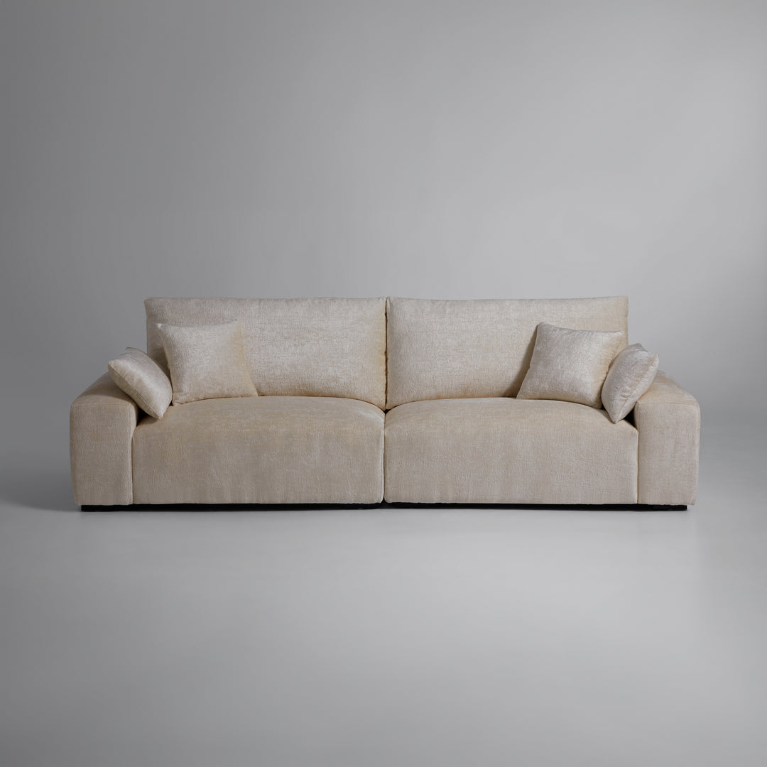The Empress Beige Sofa – SOKA HOME - Main Image