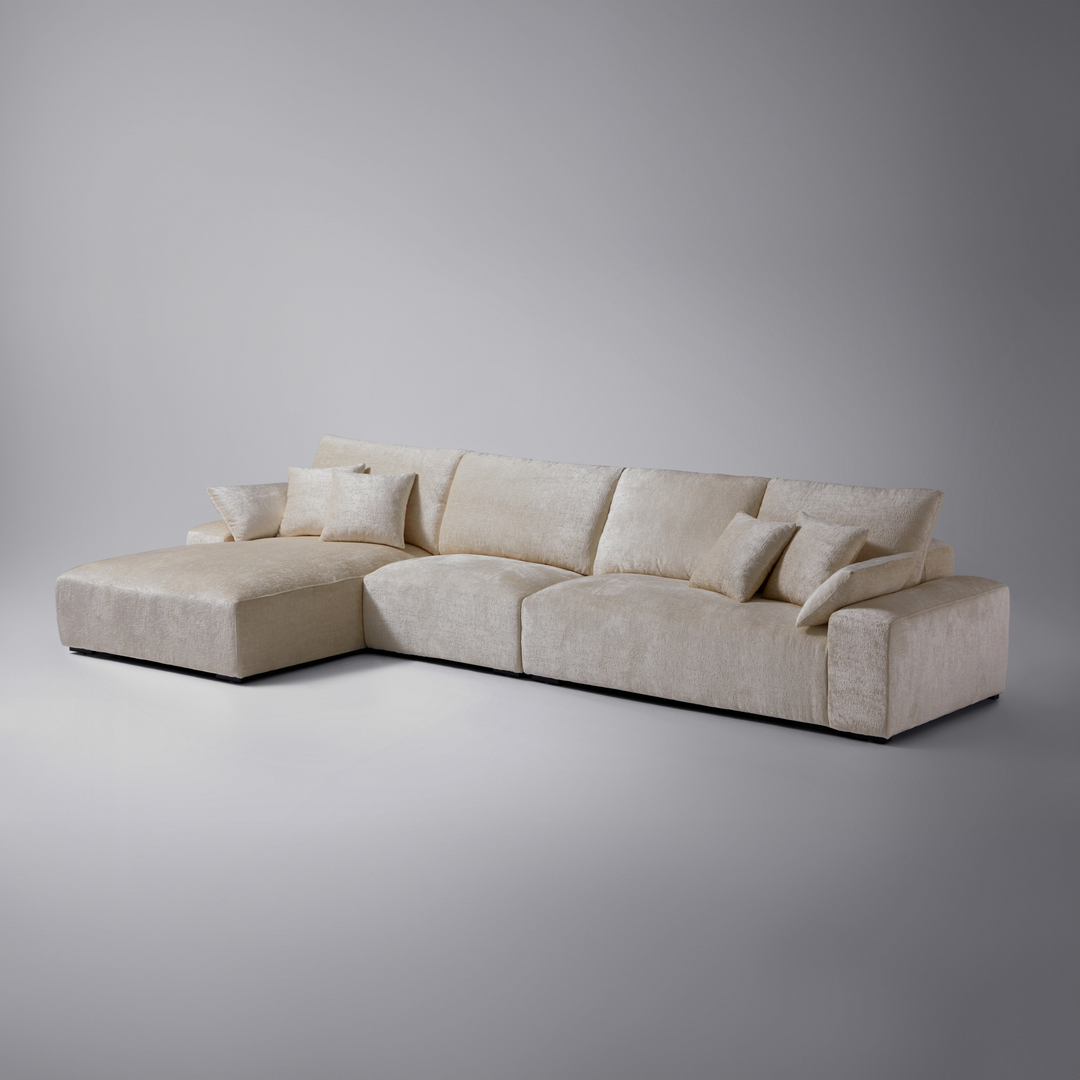The Empress Minimalist Modular Sectional, Beige – SOKA HOME