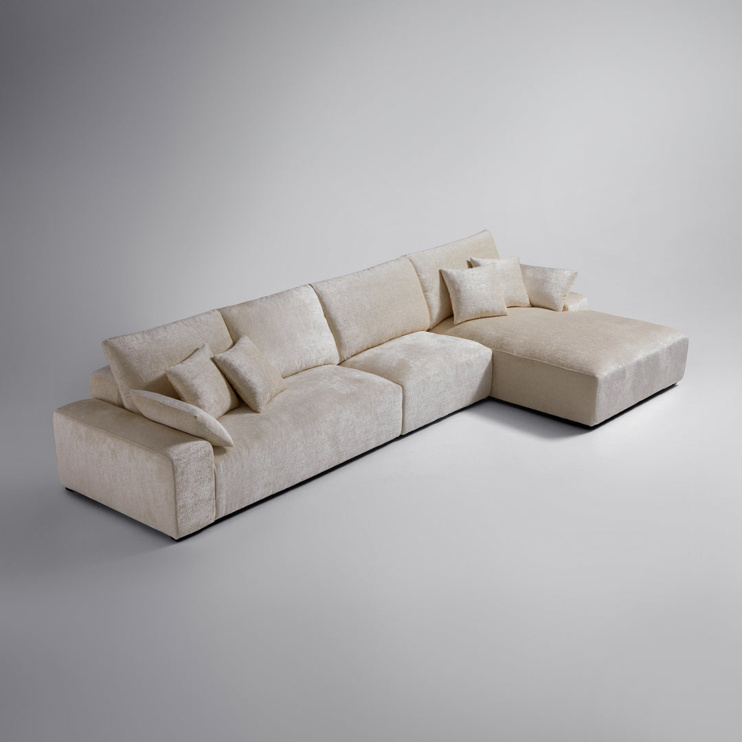 The Empress Minimalist Modular Sectional, Beige – SOKA HOME