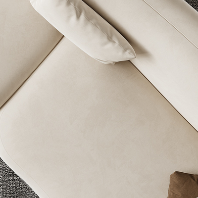 Velvet Curved Sectional Sofa