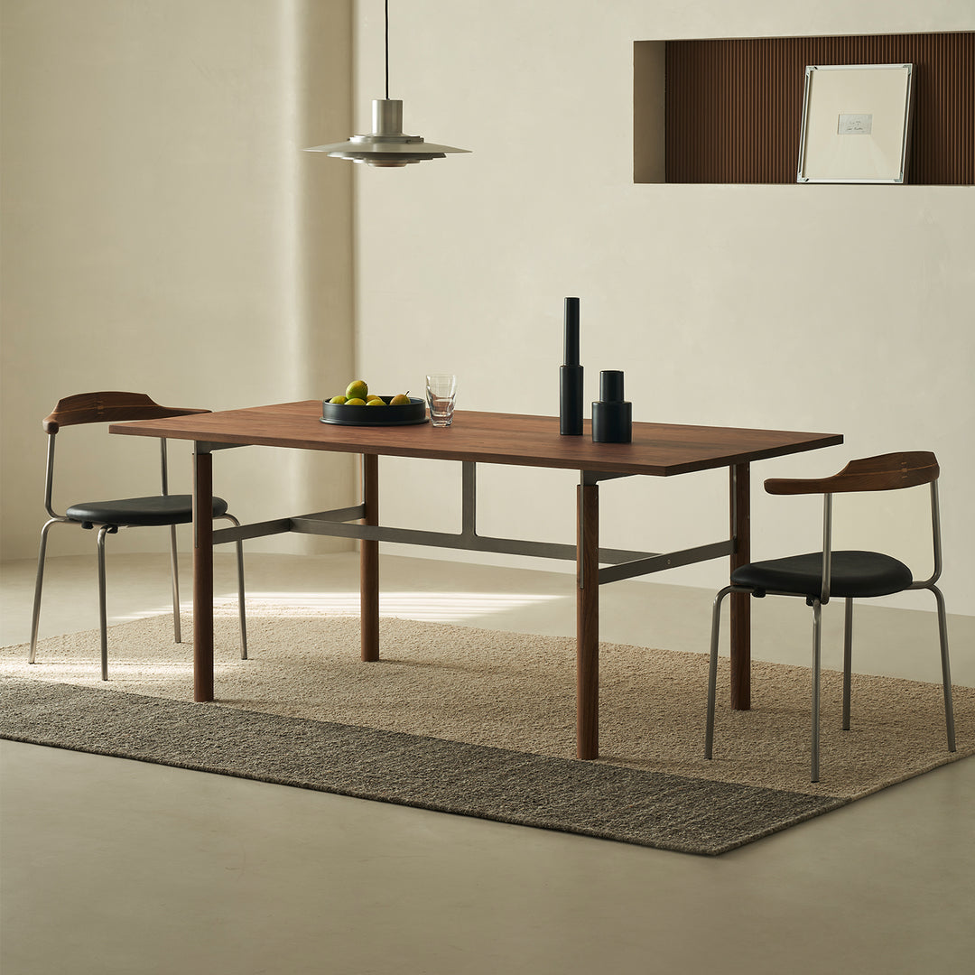 Abbott Dining Table-Walnut