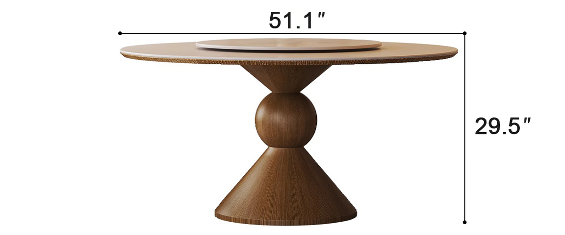 Solace Rotating Round Dining Table