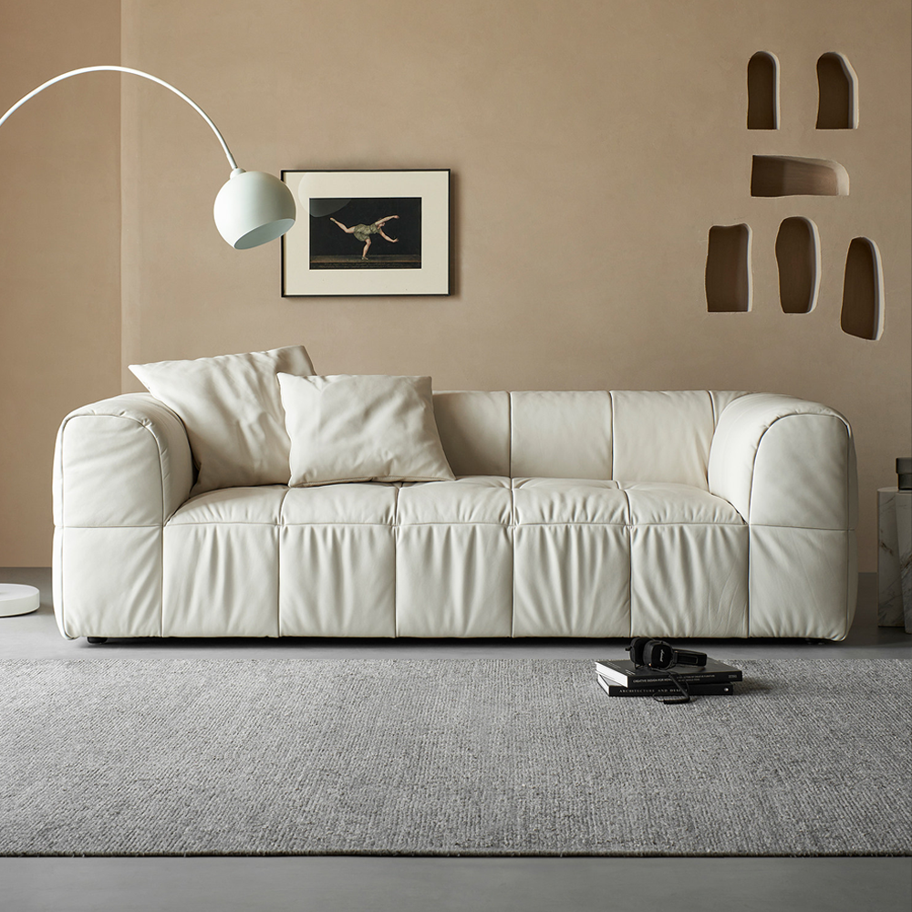 Kieayla Mino Soft Line Modular Sofa-White