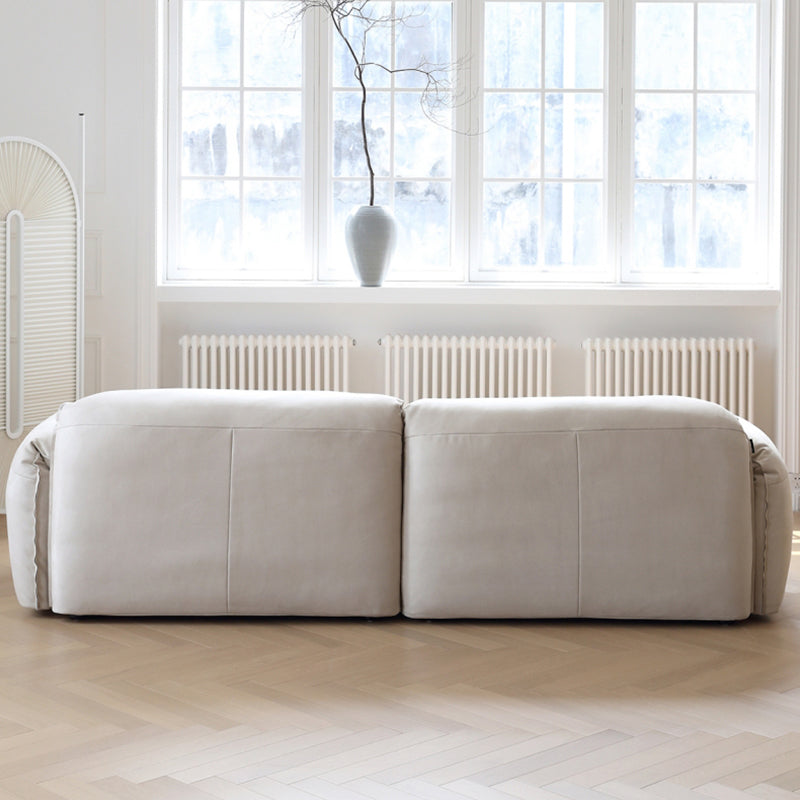 Dumbo Wabi Sabi Beige Frosted Sofa-Beige