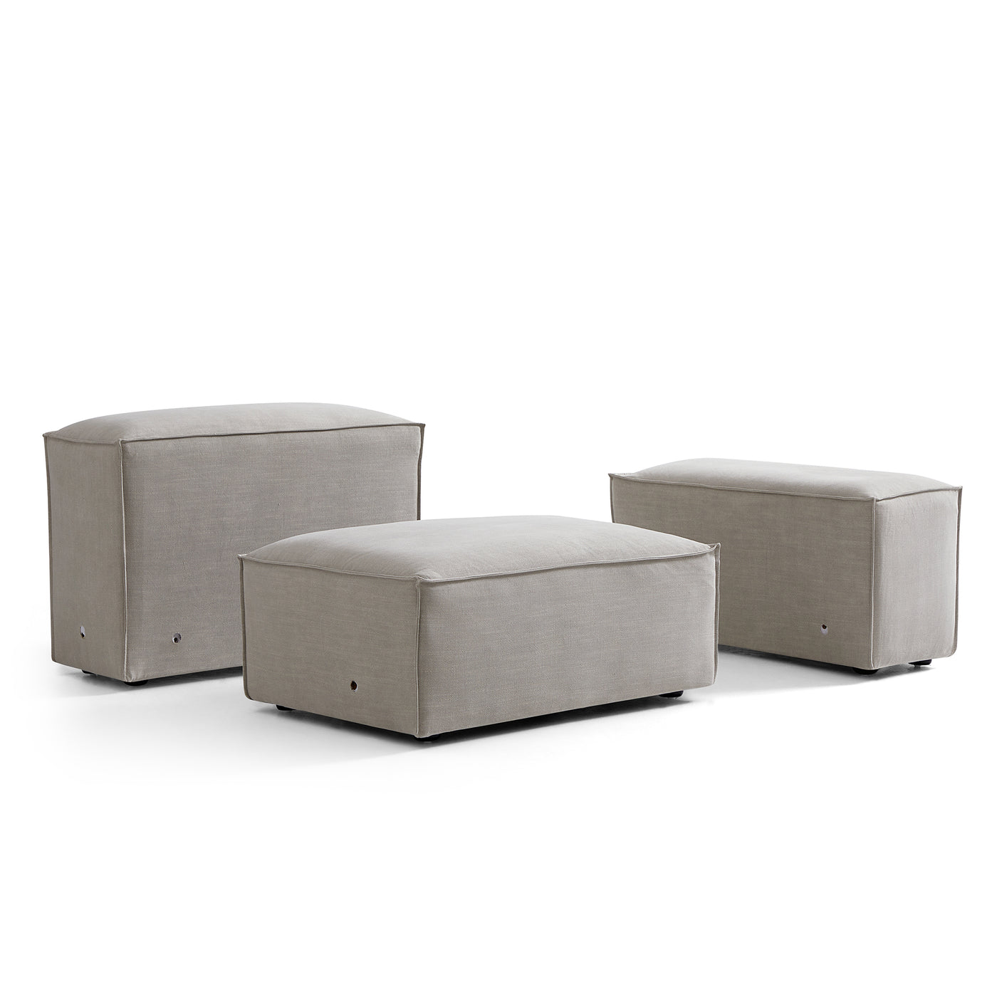 Freedom Modular New Gray Accent Armchair-Sand