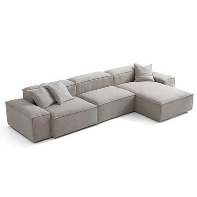 Freedom Modular New Gray Sectional Sofa