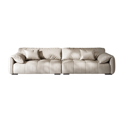 Anorea Brown Contemporary Minimalist Sofa