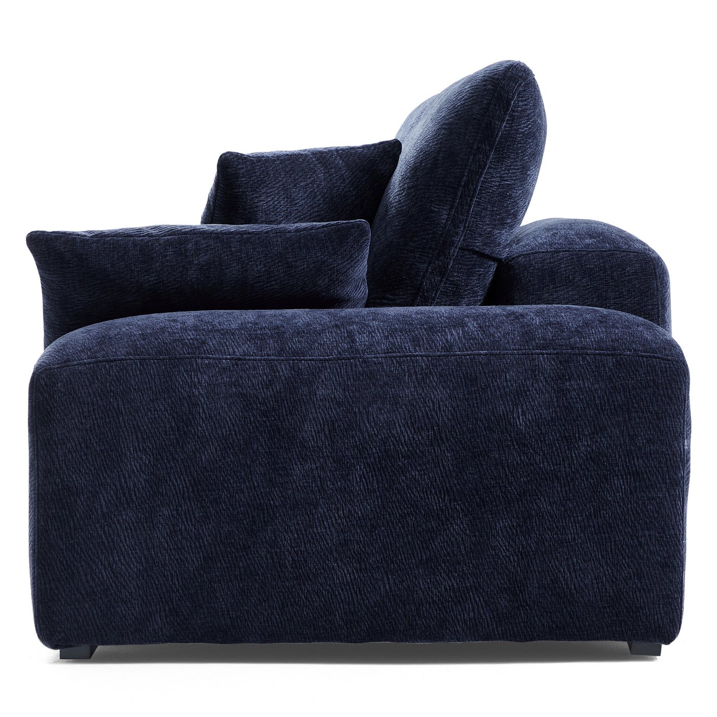 The Empress Navy Blue Sofa Set-Navy Blue