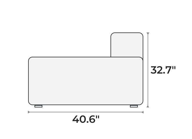 Milano Moda Minimalist Beige Sofa