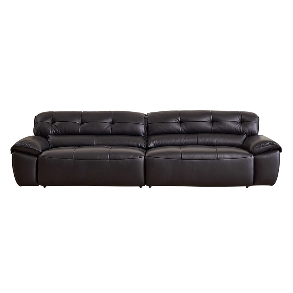 Ridhay Leather Sleeper Sofa