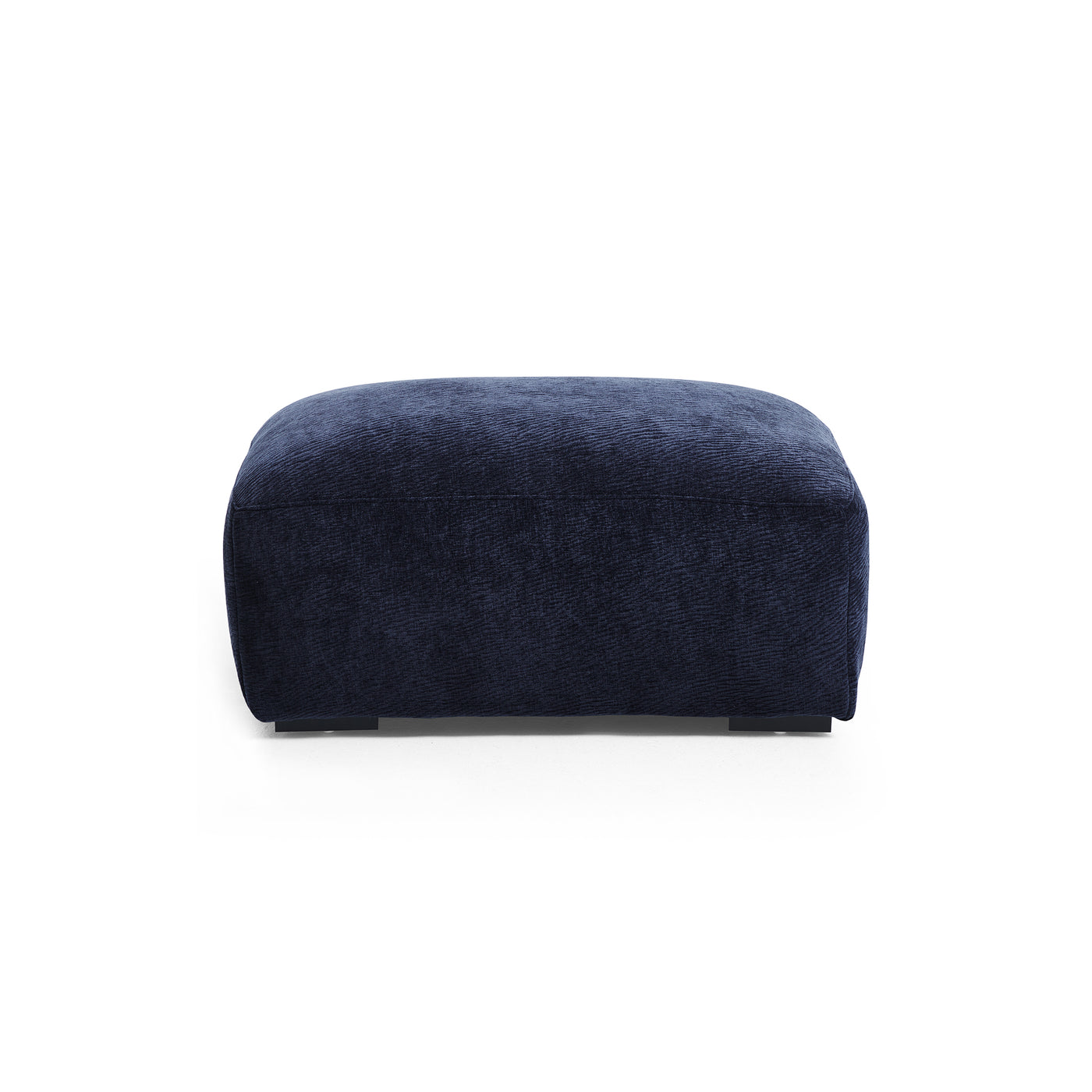 The Empress Navy Blue Ottoman