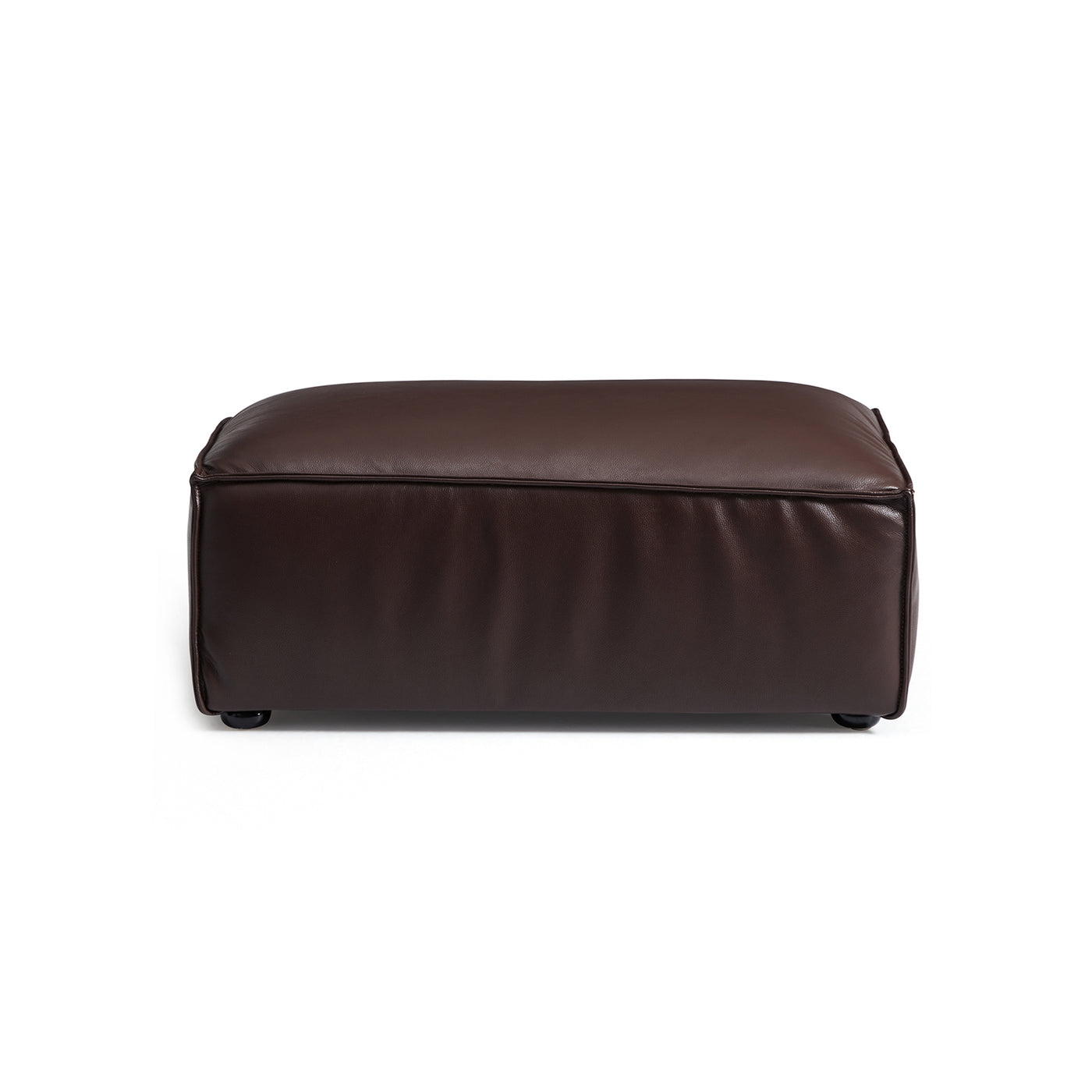 Luxury Minimalist Leather Ottoman