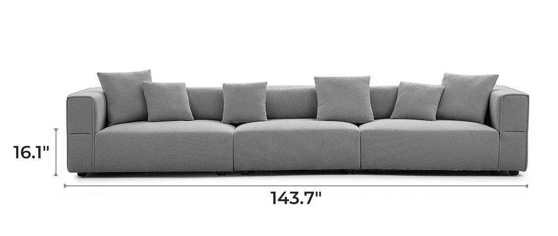 Nordic Modern Gray Sofa