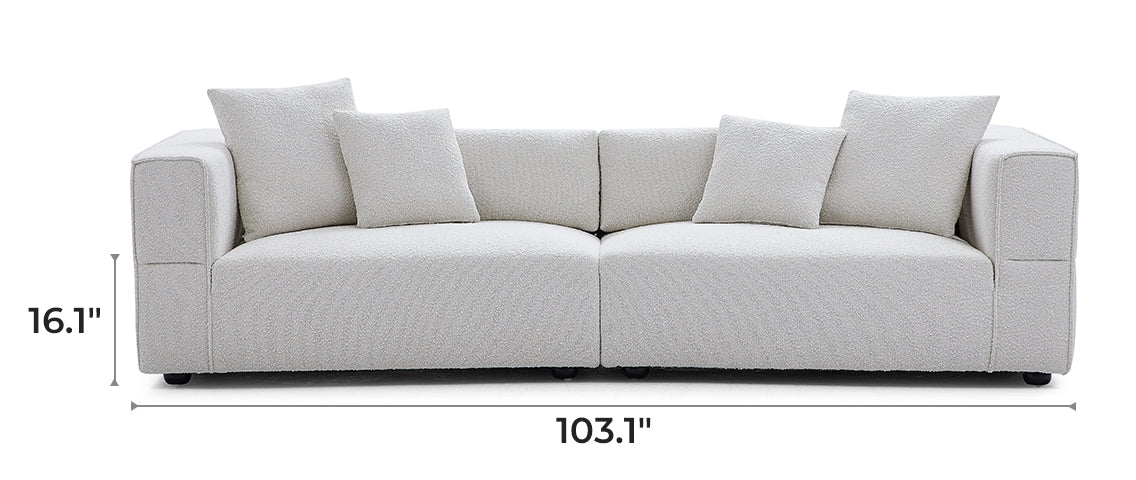 Nordic Modern Gray Sofa