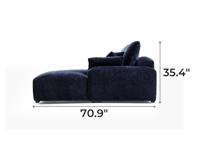 The Empress Green U-Shaped Sectional