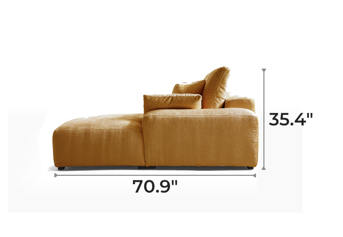 The Empress Green U-Shaped Sectional