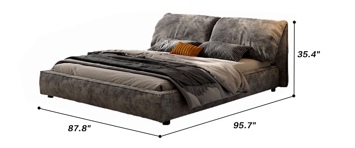 Belo Upholstered Elephant Ear Bed